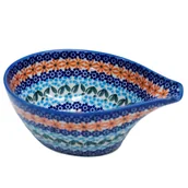 Świeczniki - Ceramiczna podstawka na łyżkę Ceramika Bolesławiec - miniaturka - grafika 1