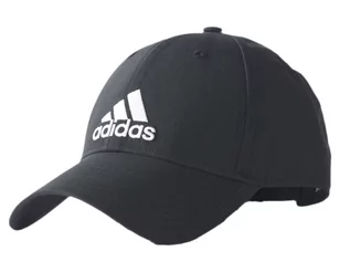 Czapki damskie - Czapka ADIDAS Baseball Cap LT EMB OSFC czarna z daszkiem - grafika 1