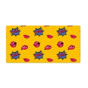 Podkładki na biurko - Ochronna podkładka Dynamiczna kompozycja 120x60 cm - miniaturka - grafika 1