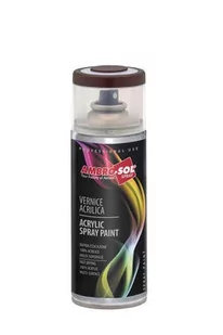 Spray Lakier akrylowy Ambro-Sol brązowy mahoniowy RAL8016 400ml - Farby i lakiery w sprayu - miniaturka - grafika 1