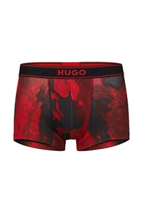 HUGO Trunk, Open Red - Kąpielówki męskie - miniaturka - grafika 1