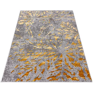 Designerski szary dywan w nieoczywisty wzór P1-R64 - Dywany - miniaturka - grafika 1