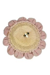 Poduszka podłogowa Pink Daisy, Planet Bee, Lorena Canals - Kołdry i poduszki dla dzieci - miniaturka - grafika 1