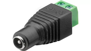 Goobay Gniazdo DC (5,50 x 2,10mm) - mocowanie śrubowe 76743 /10szt./ - Kostki, złączki, wtyczki - miniaturka - grafika 1