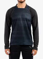 Bluzy na rower - Koszulka z długim rękawem ION Scrub L/S - black - miniaturka - grafika 1