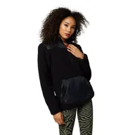 Bluzy damskie - BLUZA FOX LADY GEOLOGY SHERPA BLACK - miniaturka - grafika 1