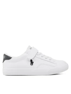 Polo Ralph Lauren Sneakersy Theron V Ps RF104104 Biały - Buty dla dziewczynek - miniaturka - grafika 1
