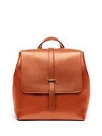 Torebki damskie - CXL by Christian Lacroix Skórzany plecak "Foch" w kolorze pomarańczowym - 15 x 12 x 27 cm - miniaturka - grafika 1