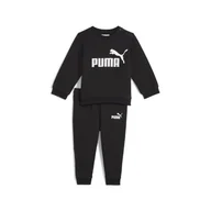 Odzież sportowa dziecięca - Zestaw dla małych dzieci Minicats Essentials z bluzą PUMA Black - miniaturka - grafika 1