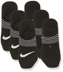 Nike damskie 3-pak lekkie skarpety treningowe czarny/biały M - Skarpetki damskie - miniaturka - grafika 1