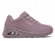 Buty sportowe damskie - Buty Damskie Skechers 73690DKMV Uno Fioletowe 36 - miniaturka - grafika 1