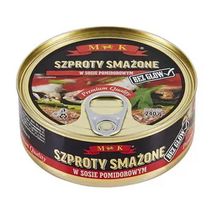 MK Smażone szproty w sosie pomidorowym 240 g - Konserwy i dania rybne - miniaturka - grafika 1