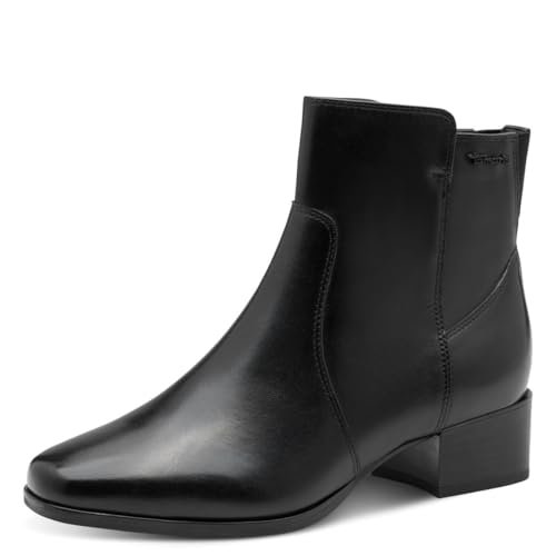 TAMARIS Damskie botki Comfort Boot, czarne, rozmiar 40 EU, czarny, 40 EU