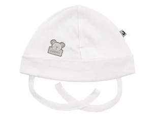 Jacky JACKY Czapeczka Nos Bear rozm 68 śmietankowa Unisex - Czapki dla dzieci - miniaturka - grafika 1