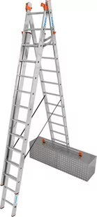 Drabina profesjonalna Krause Monto Tribilo 3x12 na schody (wysokość robocza: 9,30m) 99680064 - Drabiny - miniaturka - grafika 3