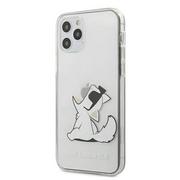 Etui i futerały do telefonów - Karl Lagerfeld Choupette Eat - Etui iPhone 12 Pro Max (przeroczysty) - miniaturka - grafika 1