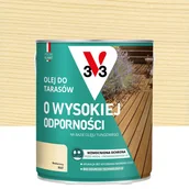 Farby i impregnaty do drewna - Olej do tarasów Bezbarwny mat 2.5 l V33 - miniaturka - grafika 1