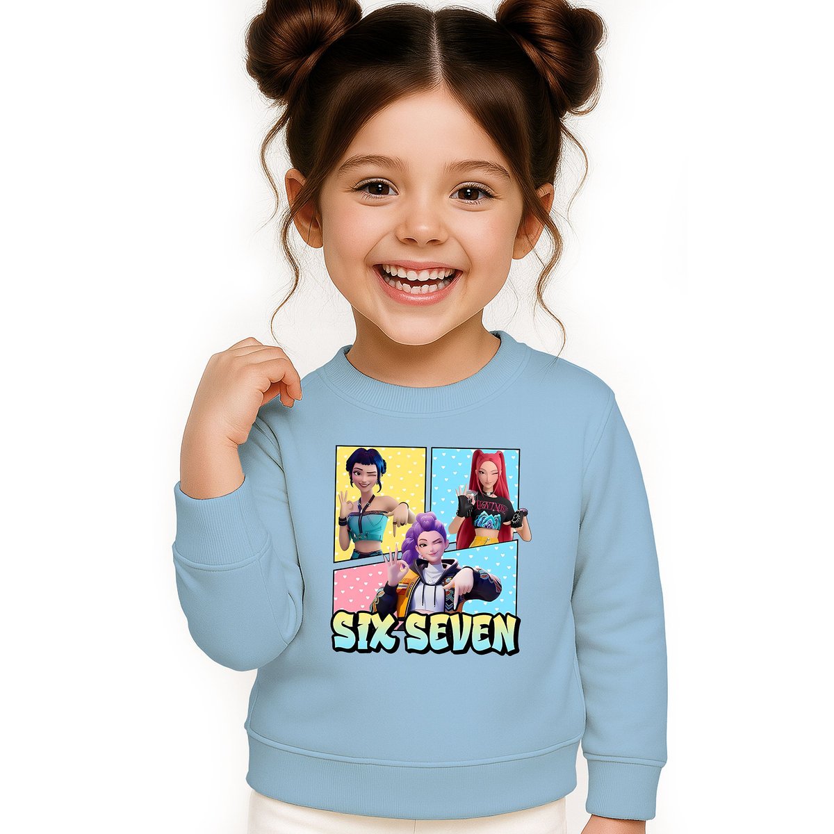 BLUZA DZIECIĘCA 67 SIX SEVEN VIRAL HUNTRIX 104 DLA CHŁOPCA DZIEWCZYNKI
