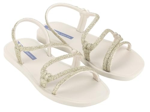 IPANEMA Solar Glow Sand AD, japonki damskie, niebieskie, 38 EU, Niebieski, 38 EU