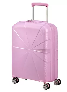 Walizka mała poszerzana American Tourister StarVibe - metallic pastel lavender - Walizki - miniaturka - grafika 1