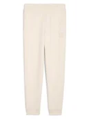 Spodnie sportowe damskie - Puma Spodnie dresowe w kolorze kremowym - miniaturka - grafika 1