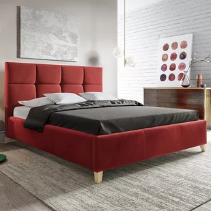 Łóżko SARA COMFORTEO tapicerowane : Rozmiar - 120x200, Pojemnik  - Z pojemnikiem, Tkanina - Grupa III, Wysokość wezgłowia - 120 cm - Łóżka - miniaturka - grafika 1