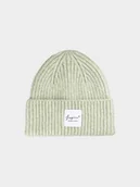 Czapki damskie - 4F Czapka zimowa damska - zielona S - miniaturka - grafika 1