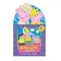 Media Service Zawada Świnka Peppa Naklejaj i ubieraj 1 Przebieranki z Peppą 9788381578646 - Baśnie, bajki, legendy - miniaturka - grafika 2