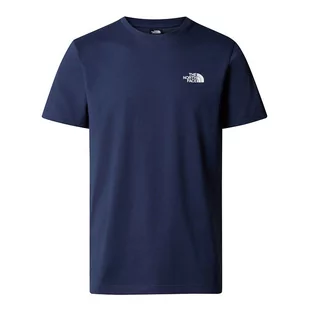 Koszulka The North Face Simple Dome 0A87NG8K21 - granatowa - Koszulki sportowe męskie - miniaturka - grafika 1
