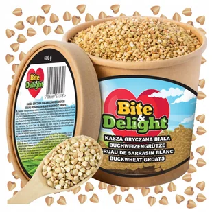 Kasza Gryczana Biała Niepalona Sypka 600G Bezglutenowa Bez Zanieczyszczeń - Kasza - miniaturka - grafika 1