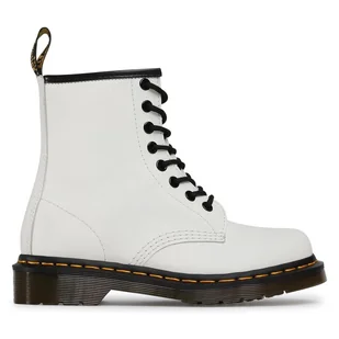 Glany Dr. Martens 1460 Smooth 11822100 Biały - Glany damskie - miniaturka - grafika 1