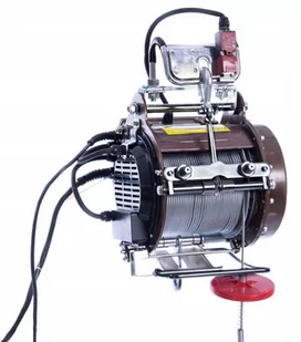 SPAWCENSO Wciągarka elektryczna linowa 800 400 kg lina 30m 36580242 - Wciągarki - miniaturka - grafika 4