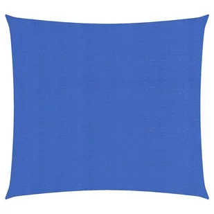 vidaXL Żagiel przeciwsłoneczny, 160 g/m, niebieski, 2,5x2,5 m, HDPE 311493 - Parasole ogrodowe - miniaturka - grafika 1