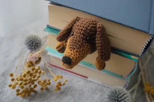 Zakładka do Książki Czekoladowy Jamnik - Zakładki do książek - miniaturka - grafika 1