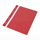 Teczki i skoroszyty - SKOROSZYT WPINANY A4 MIĘKKI JUST CZERWONY - miniaturka - grafika 1