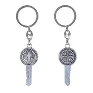 Dewocjonalia - Brelok - klucz - Św. Benedykt - miniaturka - grafika 1