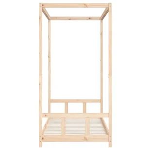 Rama łóżka dziecięcego, 90x190 cm, lite drewno sosnowe Lumarko! - Łóżeczka i kojce - miniaturka - grafika 5