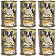 Mokra karma dla psów - STUZZY - Monoprotein karma mokra dla psa kurczak ZESTAW puszka 6 x 400g - miniaturka - grafika 1