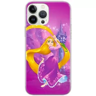 Etui i futerały do telefonów - Etui Disney dedykowane do Iphone 12 / 12 PRO, wzór: Roszpunka i Pascal 003 Etui całkowicie zadrukowane, oryginalne i oficjalnie licencjonowane - miniaturka - grafika 1