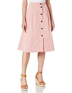 Spódnice - Tommy Hilfiger Damska spódnica midi Co Modern Chino, Kojący różowy, 60 - miniaturka - grafika 1