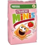 Płatki śniadaniowe i musli - Nestle PAC.STRAWBERRY MINIS 500G - miniaturka - grafika 1