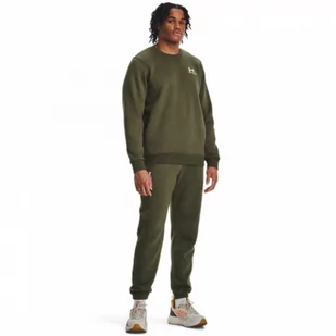 Męskie spodnie dresowe Under Armour UA Essential Fleece Jogger - khaki - UNDER ARMOUR - Spodnie sportowe męskie - miniaturka - grafika 1