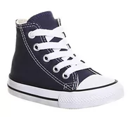 Koszulki i topy damskie - CONVERSE Chuck Taylor All Star Core, uniseks - niemowlęta Hi top sneakersy, granatowe, 6 niemowlęta UK (22 UE) - miniaturka - grafika 1