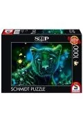 Puzzle - Puzzle 1000 Sheena Pike Zielono-niebieska pantera - miniaturka - grafika 1