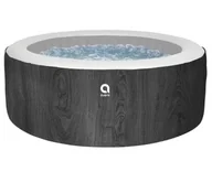Baseny ogrodowe - VELACO Jacuzzi dmuchane SPA basen ogrodowy okrągły AVENLI VANCOUVER 2-4 osobowe 175x70 cm w zestawie z pompą filtrującą i panelem sterowania kolor SZARY - miniaturka - grafika 1