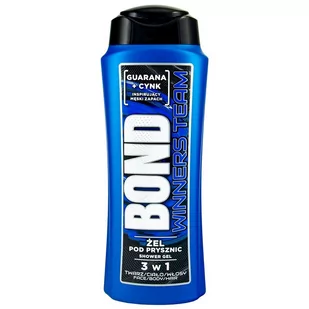 BOND 3w1 Żel pod prysznic Winners Team 400 ml - Żele pod prysznic dla mężczyzn - miniaturka - grafika 1