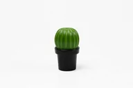 Młynki do soli i pieprzu - Qualy Młynek do soli lub pieprzu Tasty Cactus czarno-zielony 10252-BK-GN QL10252-BK-GN - miniaturka - grafika 1