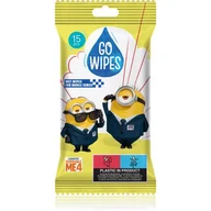 Chusteczki do demakijażu - GoWipes Chusteczki nawilżane Minions - mix wzorów 1op.-15szt - miniaturka - grafika 1