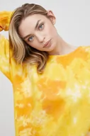 Bluzy damskie - Frieda & Freddies bluza damska kolor żółty wzorzysta - miniaturka - grafika 1