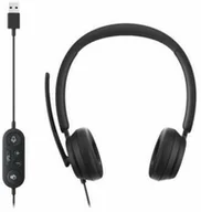Słuchawki - Microsoft Słuchawki Modern USB-C Headset Commercial Black I6P-00006 - miniaturka - grafika 1